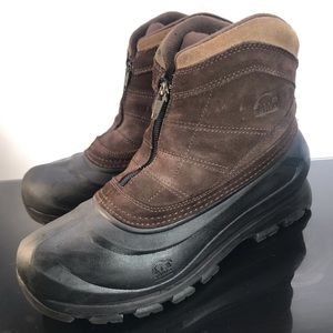 Sorel Cold Mountain Zip Mens Boots Size 12 NM1436-287